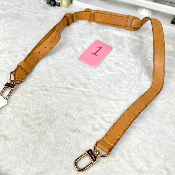 Louis Vuitton Vachetta leather Bandouliere Strap for Keepall travel bag! Nice! - Picture 4 of 12